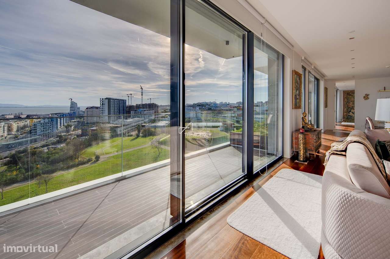Apartamento T4 com deslumbrantes vistas rio no Parque das Nações - Grande imagem: 5/48