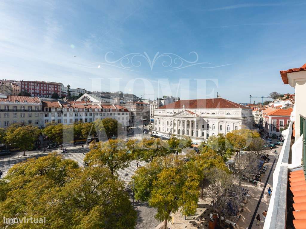 Exclusivo T2 de Luxo na Praça do Rossio - Vista Deslumbrante sobre ...-21