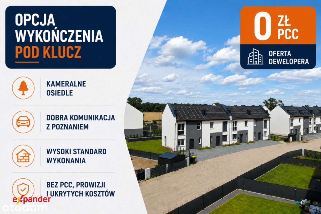 Opcja wykończenia | 4 pokoje | Odbiór wkrótce