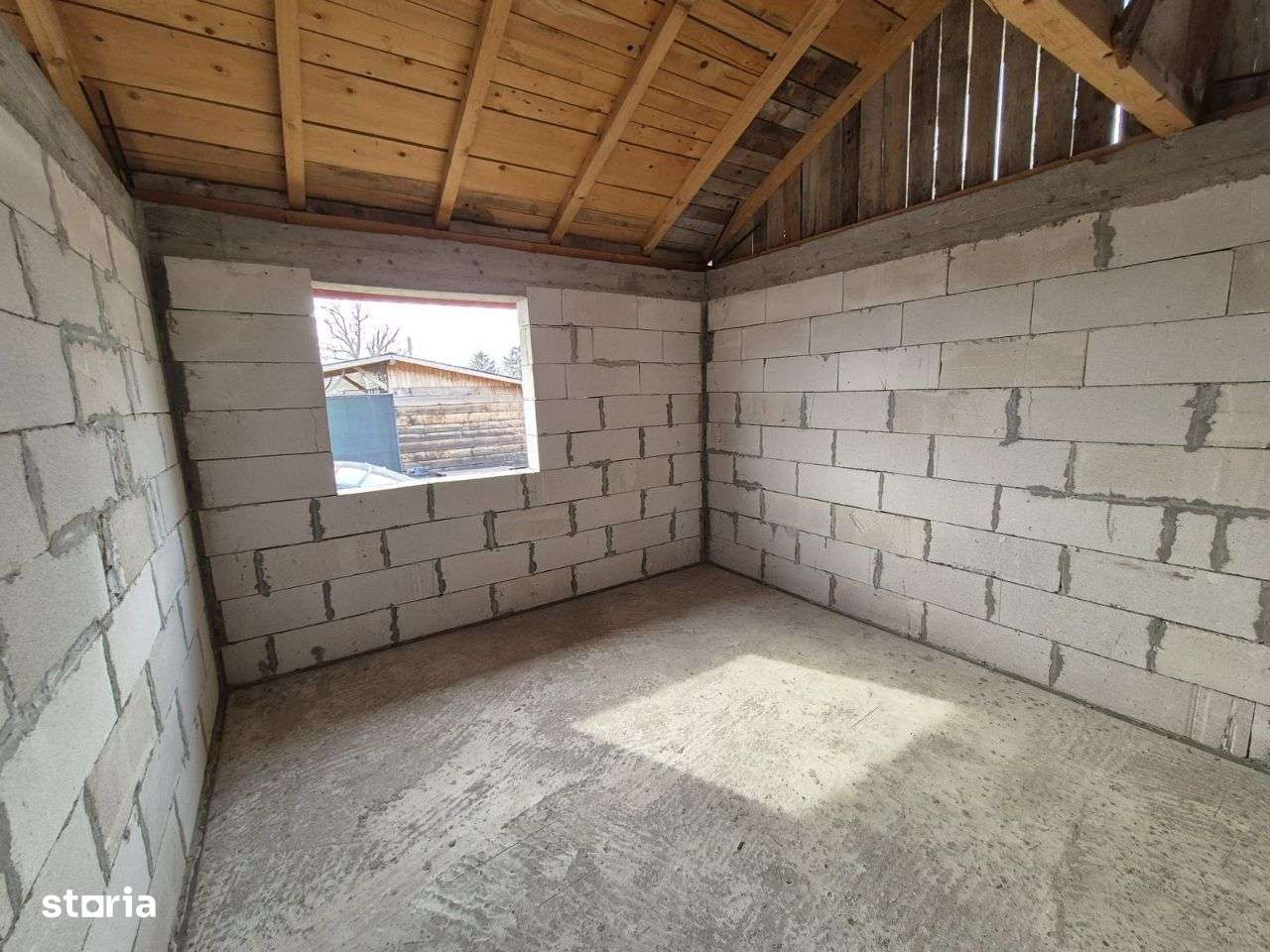 Caciulati, vanzare casa 3 camere la rosu, teren 500mp.-8