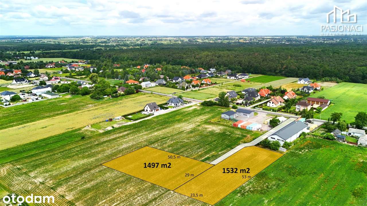 Ustawne działki budowlane Prawiedniki, gm. Głusk-0