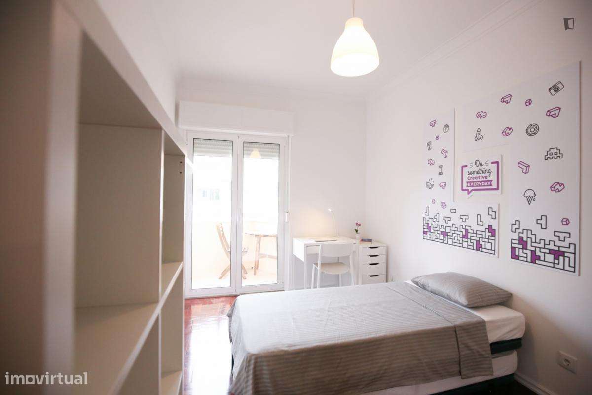 Quarto - localizado em Oeiras Lisbon - Grande imagem: 5/10