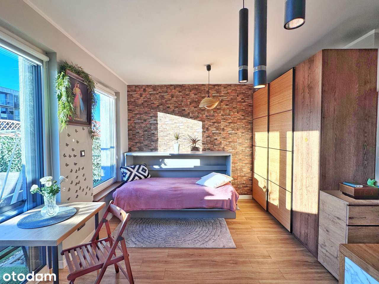 Kawalerka z ogródkiem | Miejsce postojowe | Komórka | Budynek z 2019-5