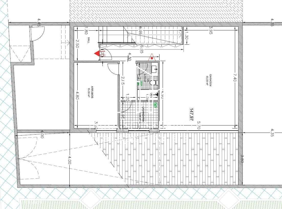 Moradia Geminada T3+1 nos Passionistas c/ piscina - Grande imagem: 4/6