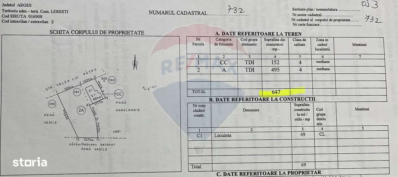 Casă si teren de vânzare in Leresti la super preț-2