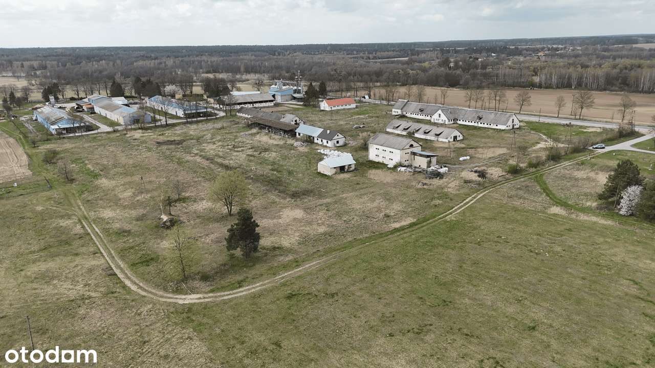Teren pod inwestycję: Ferma/hodowla, budynki 3400 m² + 12,74 ha Gruntu - Pełny obrazek: 3/8