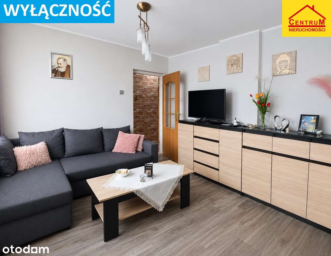 Mieszkanie 3-pokojowe na pierwszym piętrze z balkonem-1
