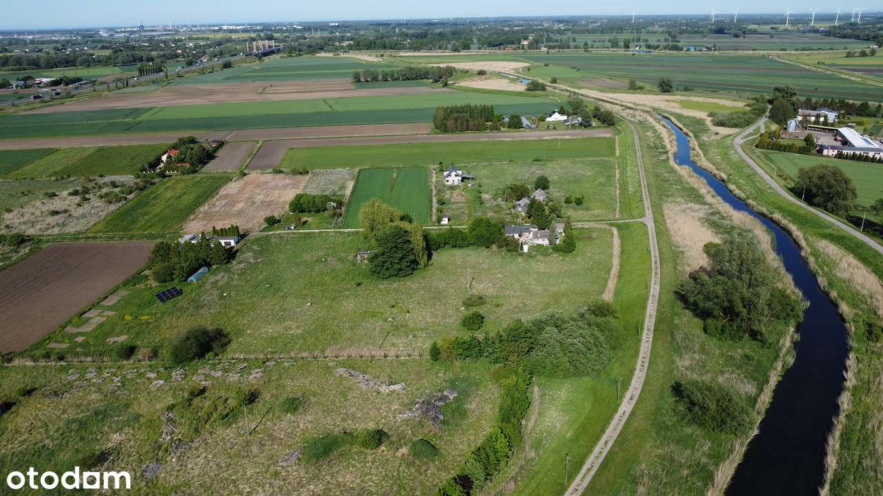 Duża działka Nad Starą Radunią - 13 min. od Centrum Gdańska-9