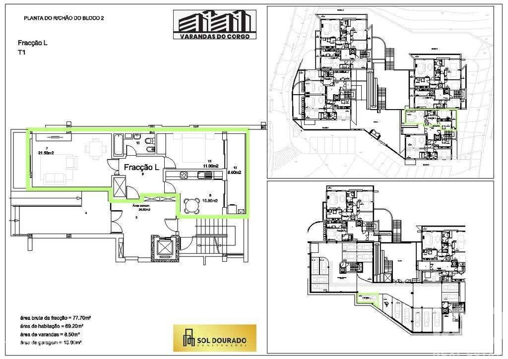 Apartamento T2 em Vila Real de 77,00 m2 - Grande imagem: 4/30