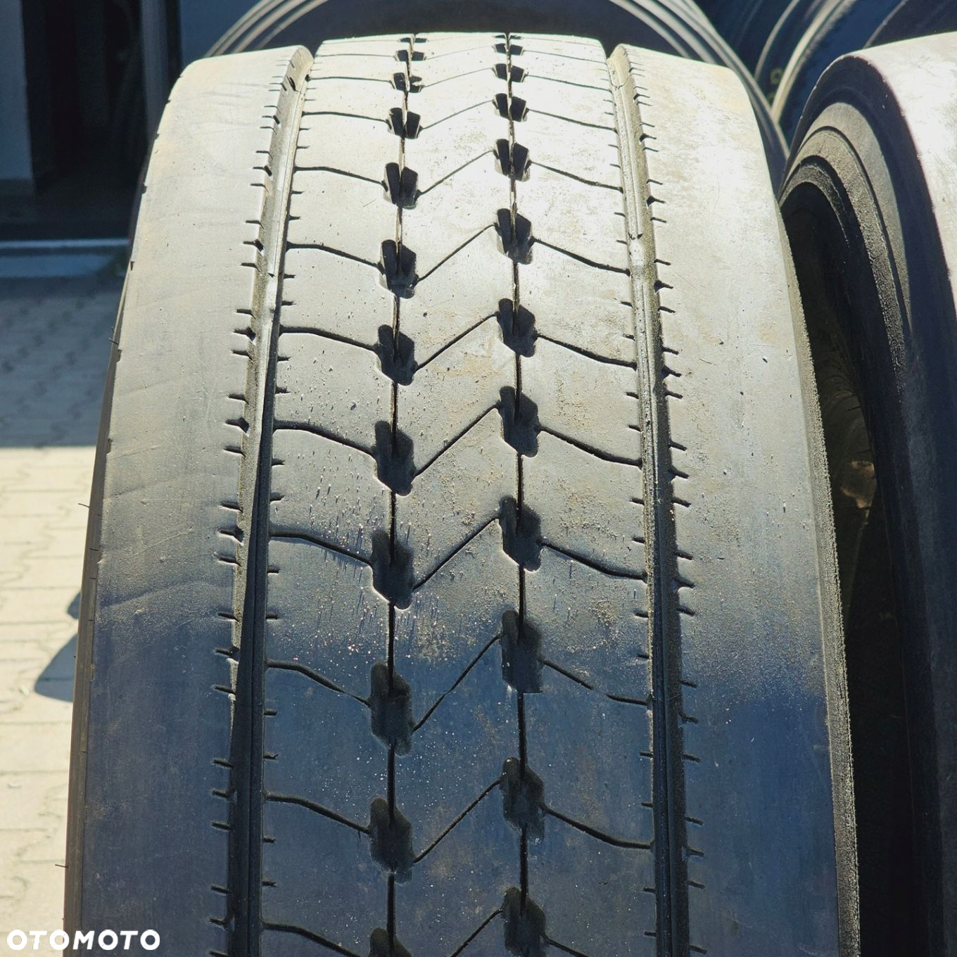 315/70R22,5 GOODYEAR KMAX S HL GEN-2 11mm OPONA UŻYWANA PRZÓD TP545 - 2