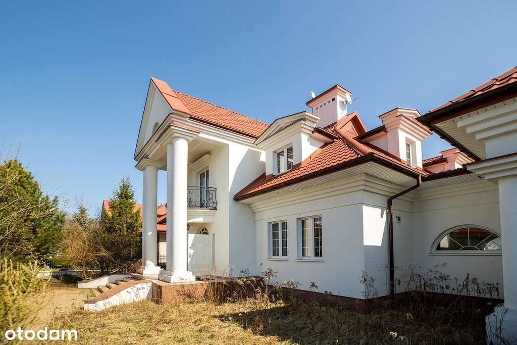 Wilanów - rezydencja 400 m2  z  kolumnadą. - Pełny obrazek: 5/20