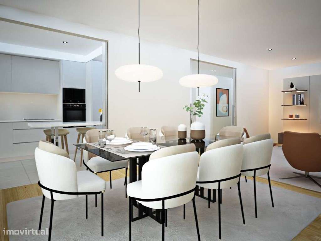 Apartamento T3 em construção com varanda e arrumos na Maia - Grande imagem: 4/19