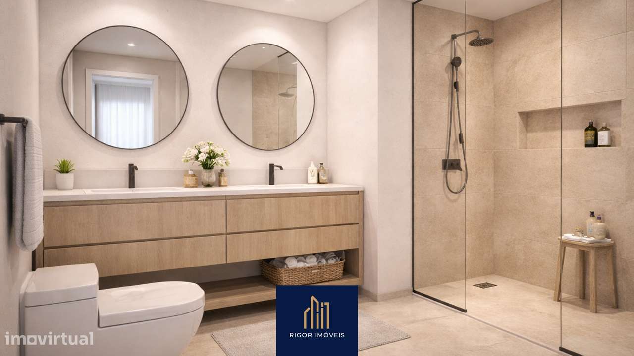 Apartamento T3 -Nova Construção- Condomínio c/Piscina - Vila do Conde-14