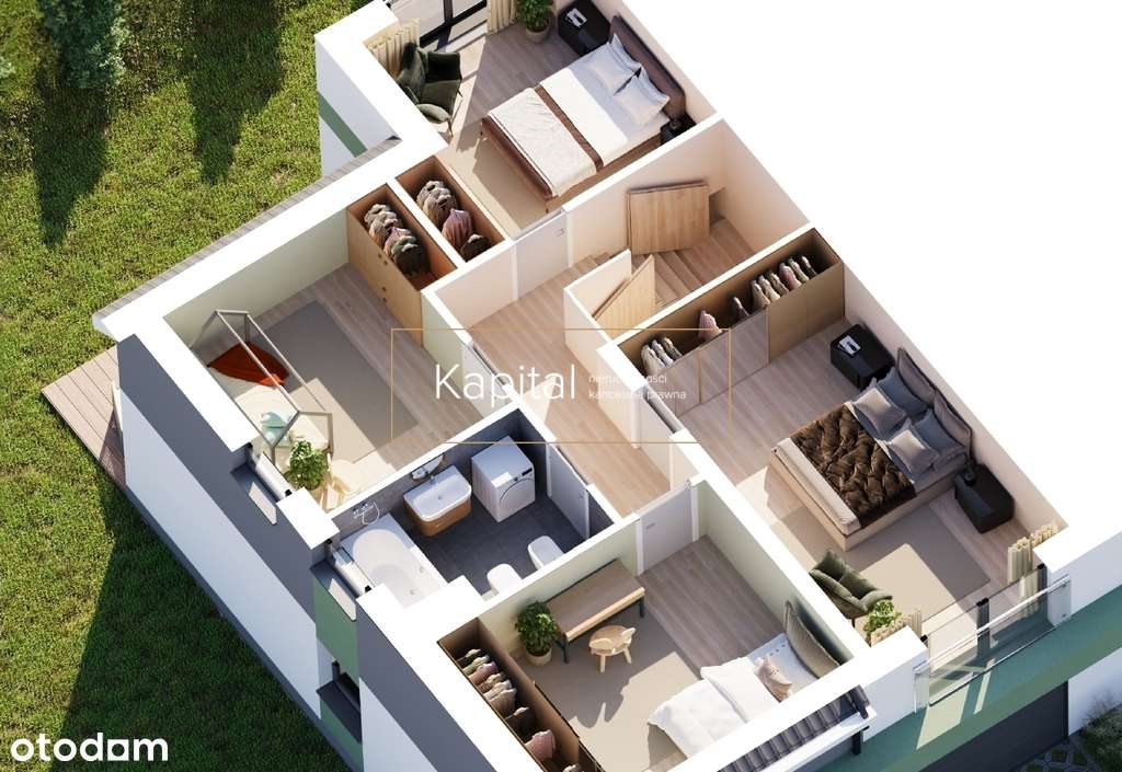 Kameralne osiedle domków I północ Wrocławia - Pełny obrazek: 5/8