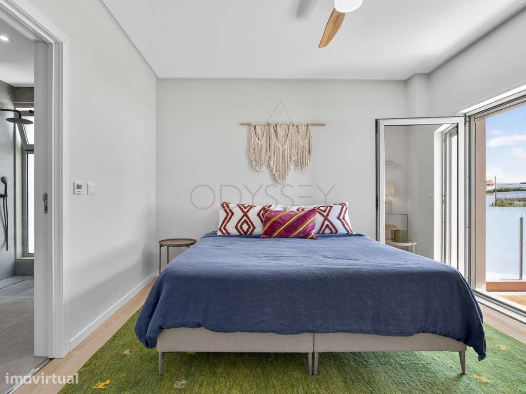 Villa entre litoral e campo com vista mar perto da Ericeira-31