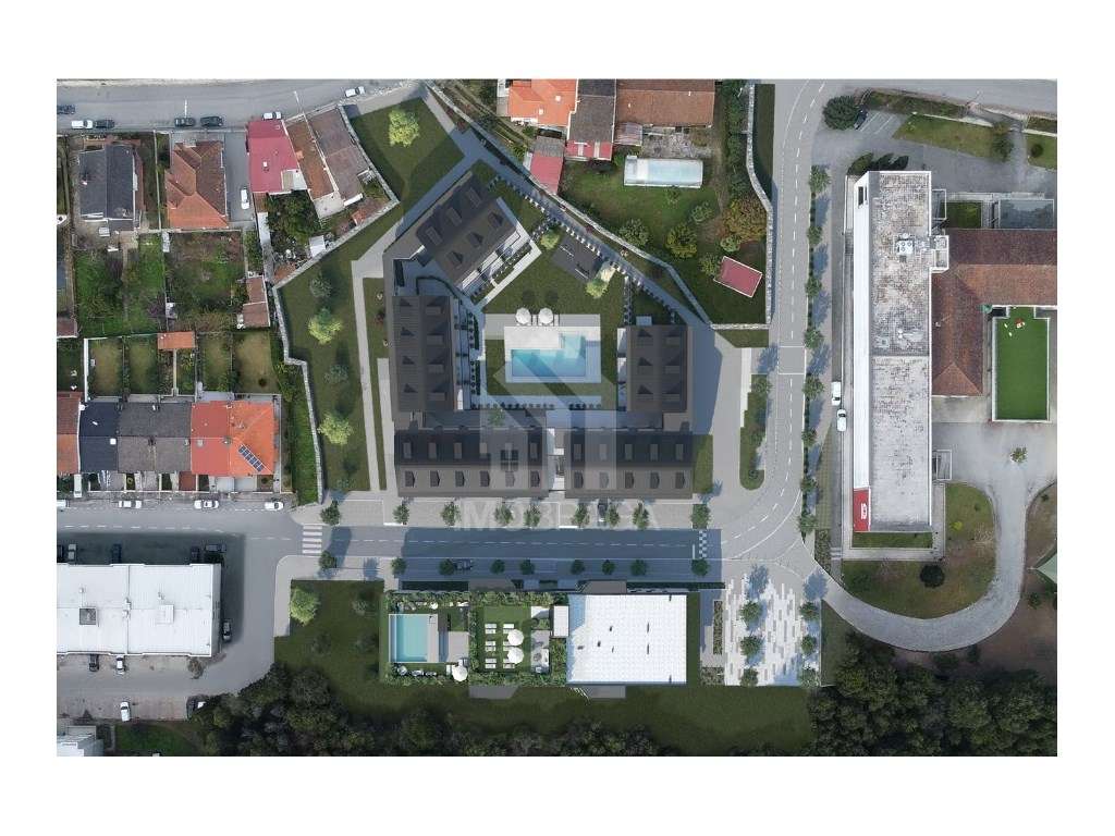 APARTAMENTO T0+2 DUPLEX COM VARANDA, PISCINA E GARAGEM | SETE FONTE...-11