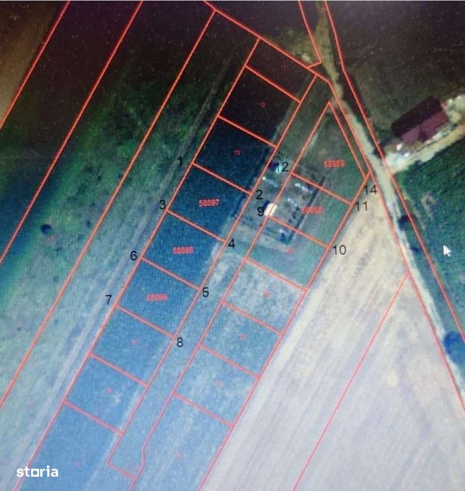 De vânzare teren intravilan la intrare în Biharia 2 parcele 500 mp! - Imagine principală: 5/5