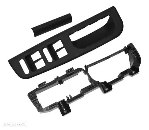 Conjunto Puxador Interior Volkswagen Passat B5 3B B5.5 3BG - Condutor - 3 Peças - 4