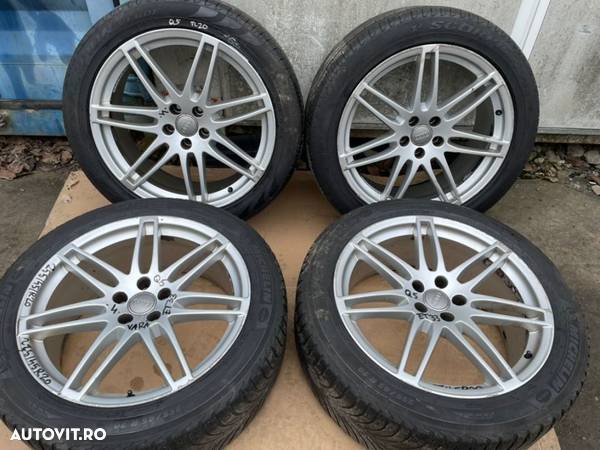 Jante aliaj originale AUDI Q5 cu cauciucuri vara 255/45R20 - 1