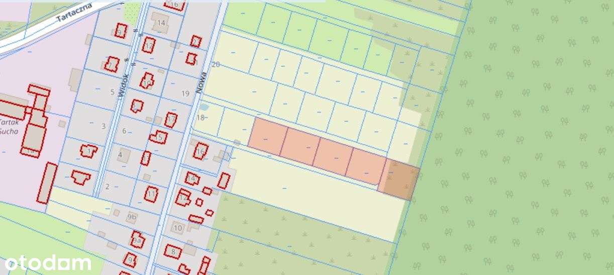 Malownicze działki na skraju lasu 11-13 ar - Pełny obrazek: 4/5
