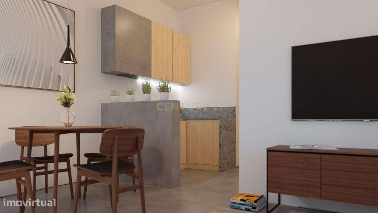 Apartamento Triplex T2 com Piscina Privada no Coração de Alcácer do Sa - Grande imagem: 5/9