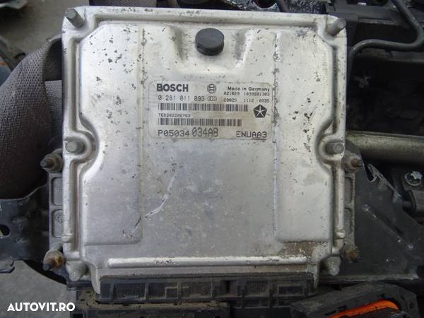 Vand Calculator Motor Ecu Chrysler PT Cruiser 2.2 CRDI din 2004 cod: P05034034AB/ 0281011093 - 1