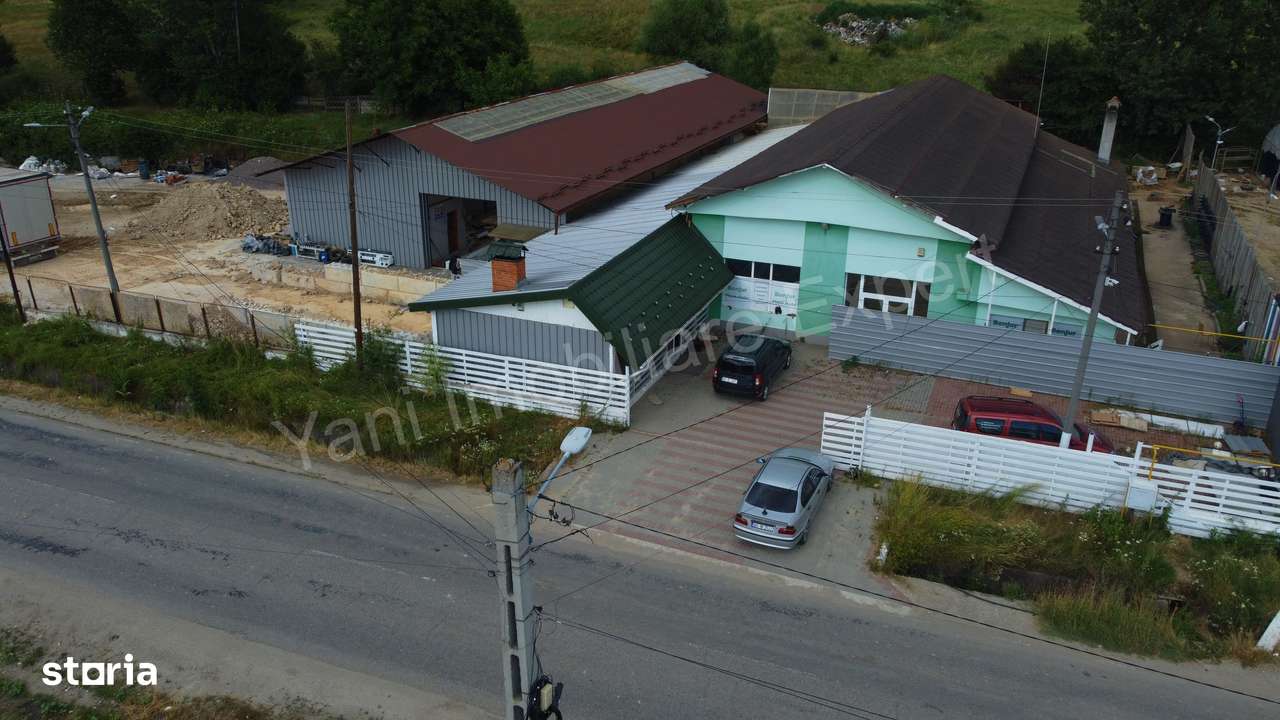 Teren + Hale Industriale de închiriat în comuna Domnești, jud Argeș. - Imagine principală: 4/20