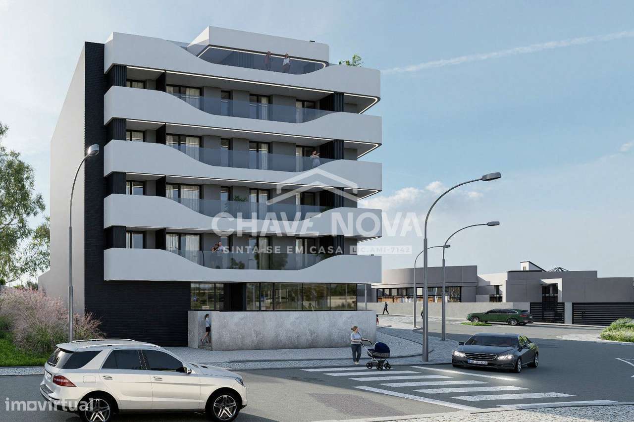 T3 Novo c/ Lugar de Garagem na Trofa - Grande imagem: 2/16