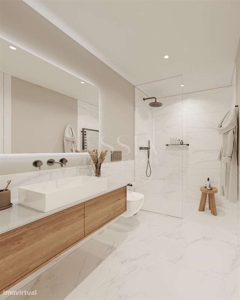 T2 Varanda e Garagem Matosinhos Sul | T2 Praia | Golden Coast Piscina-6