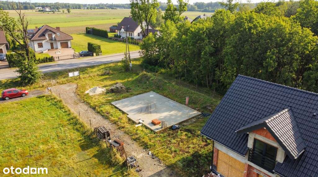 Działka budowlana z fundamentem w pięknej okolicy - Pełny obrazek: 4/5