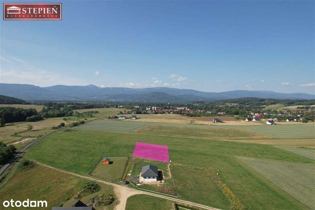 Działka budowlana z widokiem na góry - Pełny obrazek: 5/12