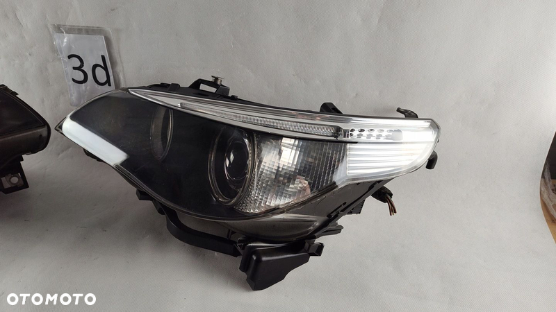 BMW E60 E61 XENON LEWY PRAWY NIESKRĘTNY REFLEKTOR LAMPA LEWA PRAWA - 4