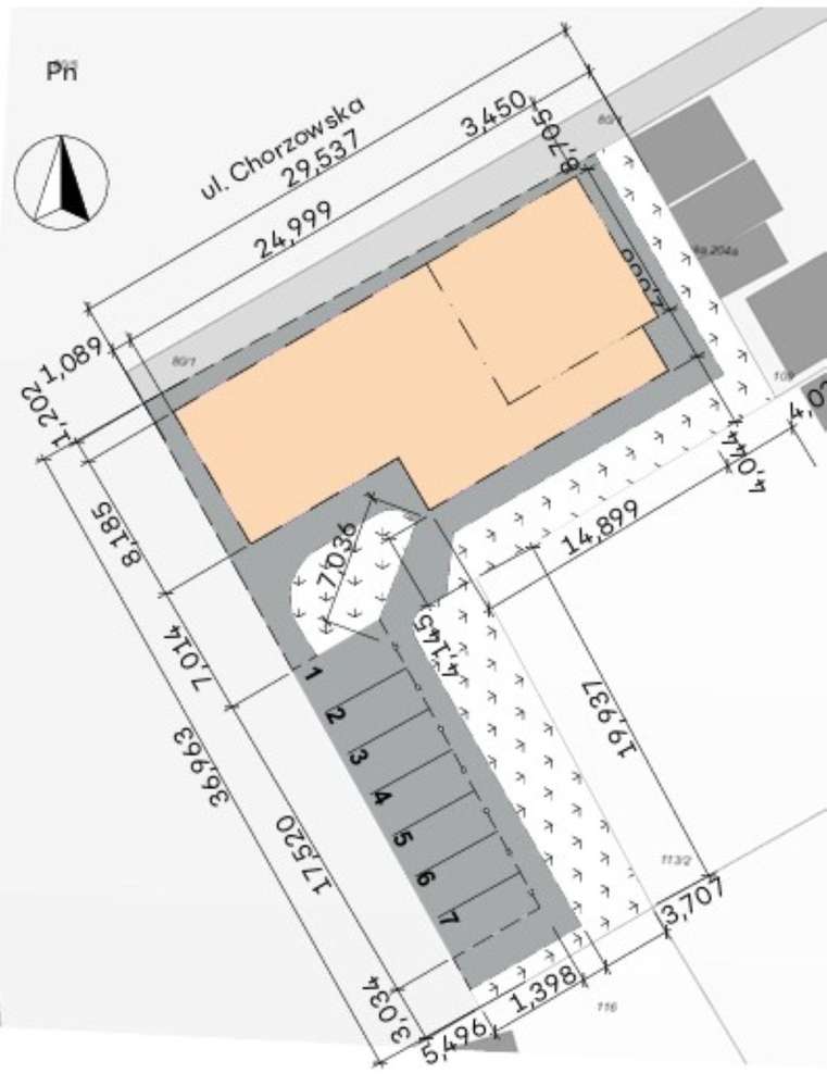 Teren usługowy, Osiedle Tysiąclecia, 700m2 własność-0