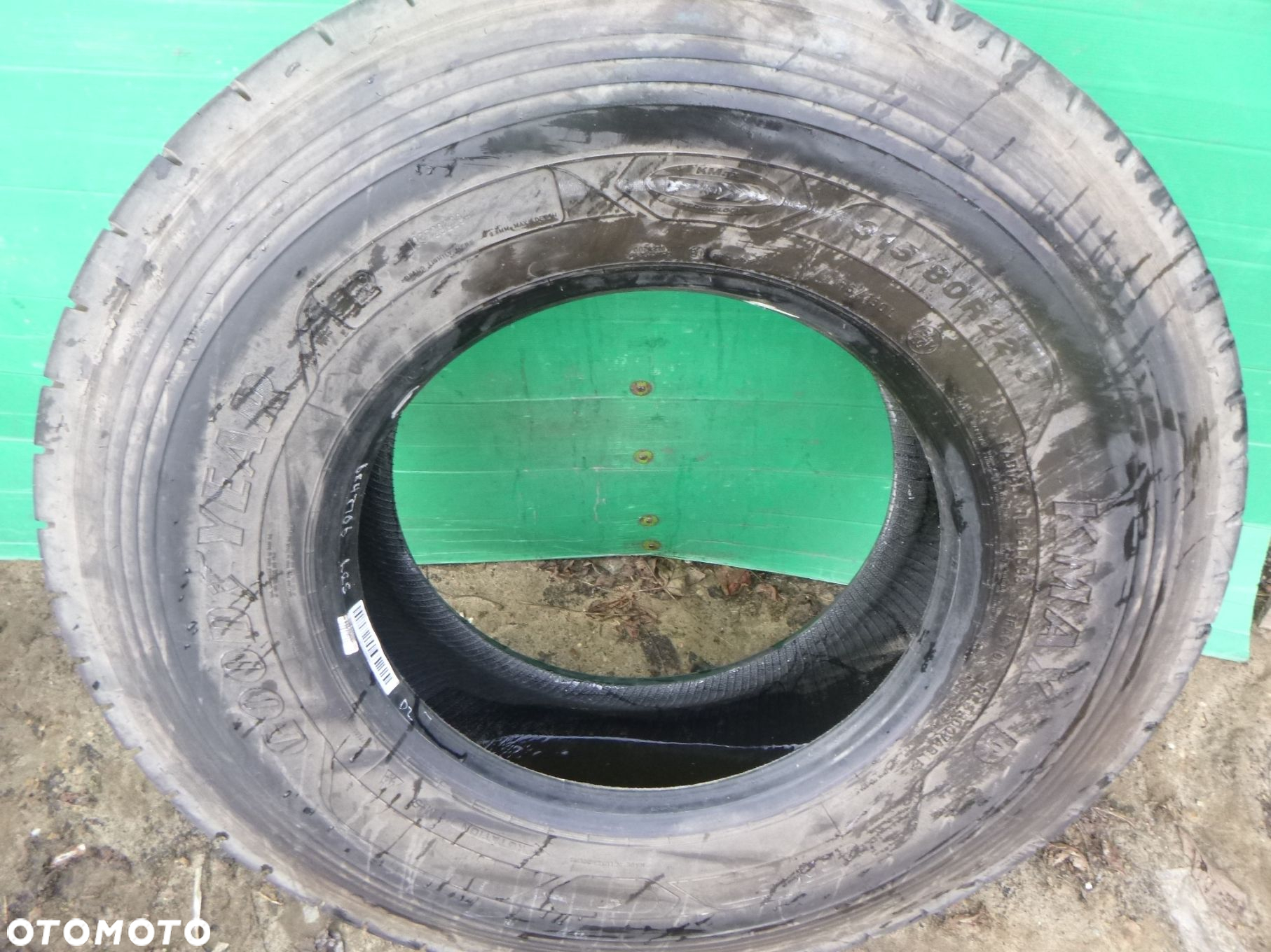 Opona 315/80R 22.5 Goodyear KMAX D GEN-2 Napędowa - 2