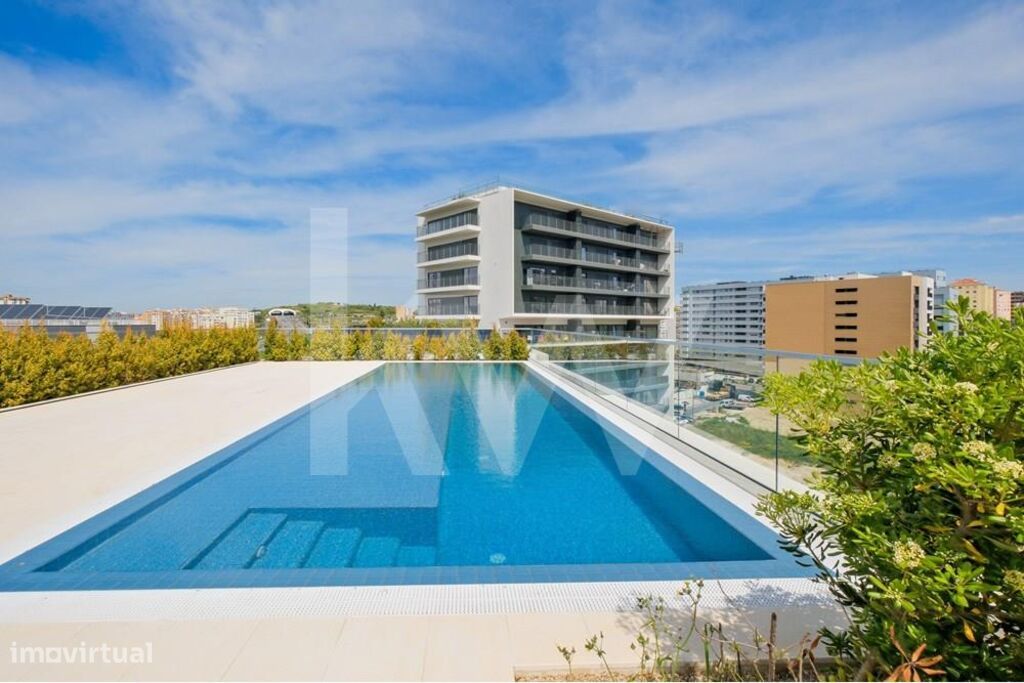 Excelente apartamento T2 Alta do Lumiar ALTEAR com piscina, ginásio e