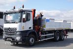 Mercedes-Benz AROCS 2640 / 6x4 / WYWROTKA - 6.2 m + HDS FASSI F215 / EURO 6 / STEROWANIE RADIOWE - 7