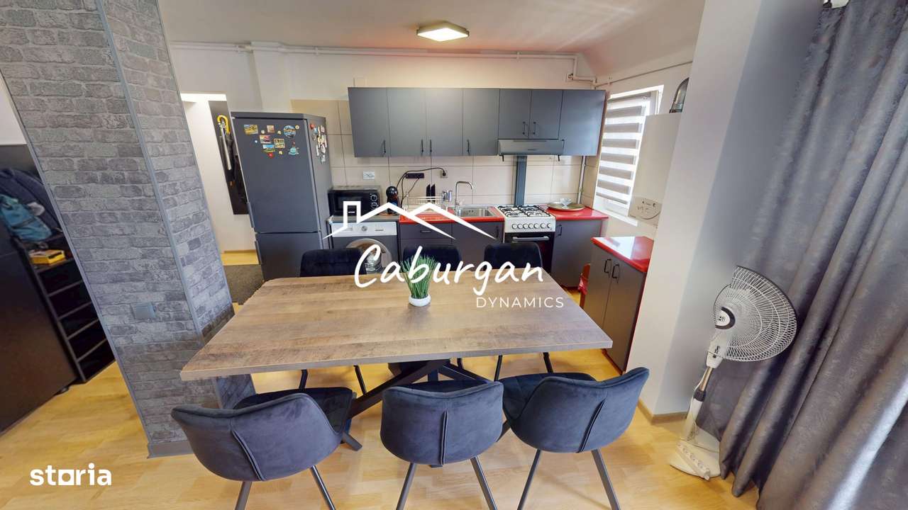 Ap cu 2 camere - 41 mp utili + balcon, mobilat si utilat, Piata Rahova-4