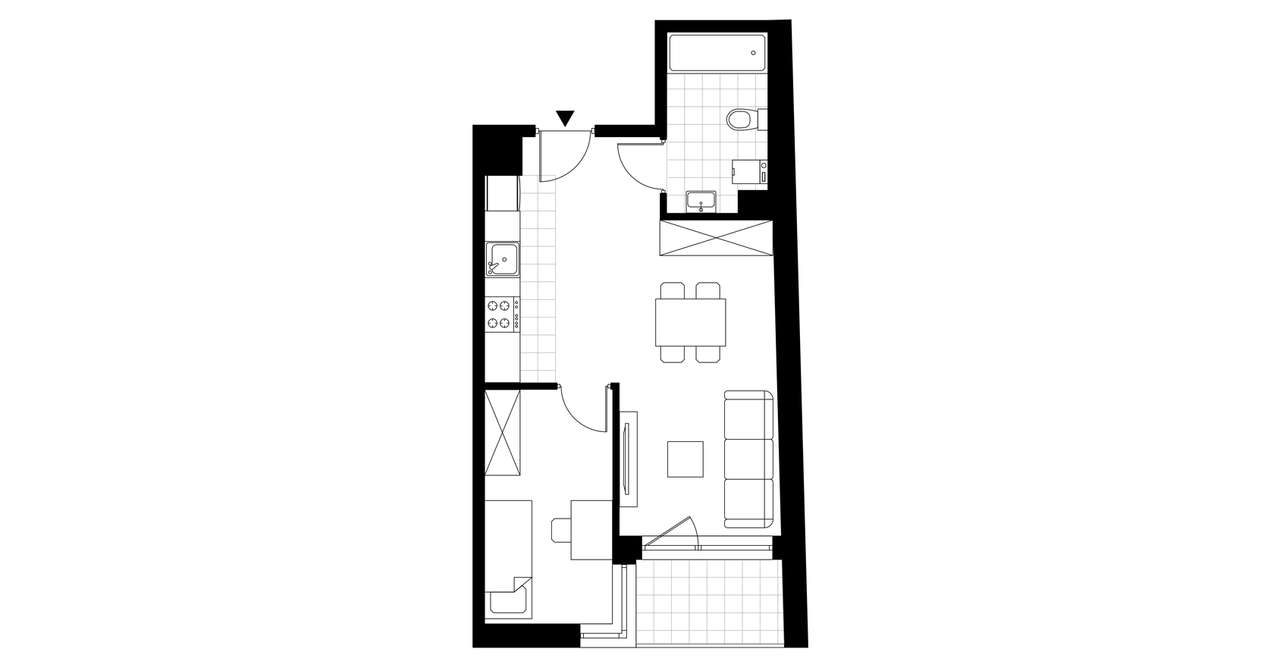 Kamienice Calisia | mieszkanie 2-pok. | A06 - Pełny obrazek: 4/9