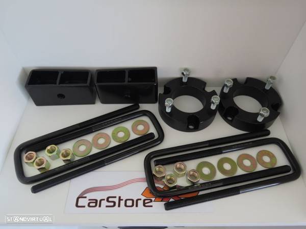 Kit elevação +5 cms Nissan Navara D40 - 1