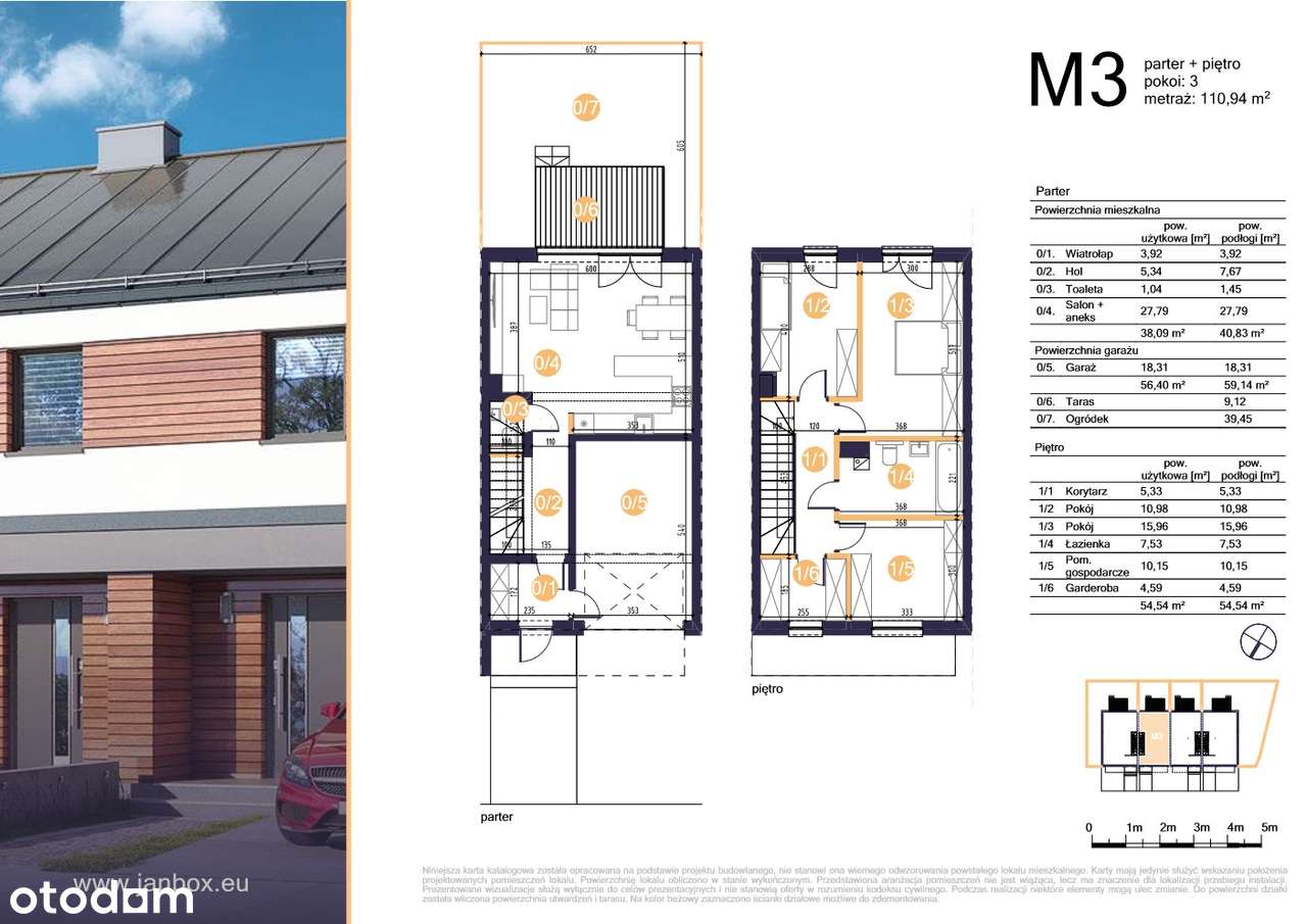 Dom w zabudowie szeregowej Matysówka - Pełny obrazek: 4/11