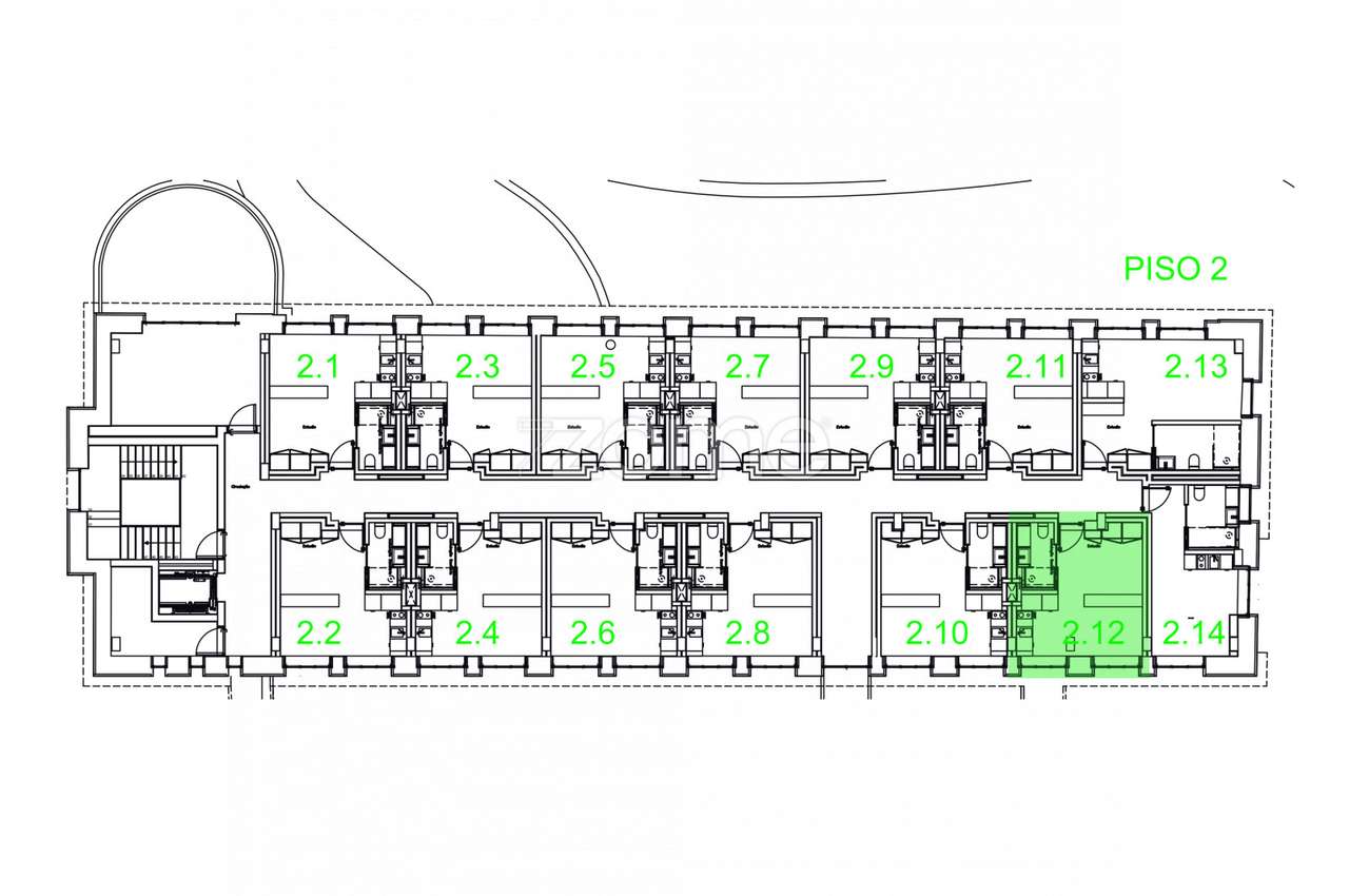 Apartamento T0 inserido num Empreendimento Habitacional na Covilhã - Grande imagem: 2/16