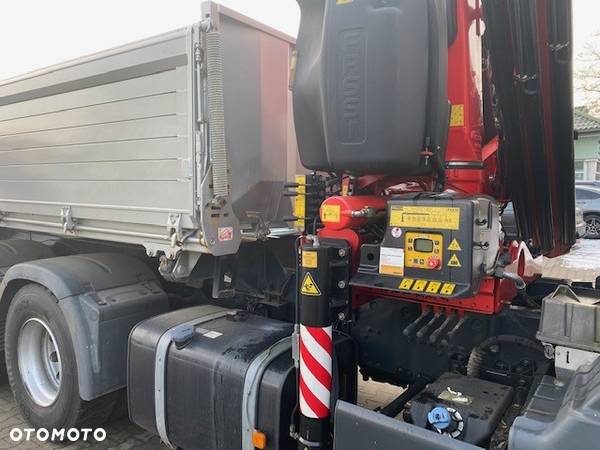 MAN TGS 26.360 6X4 EURO 5, WYWROTKA Z ŻURAWIEM FASSI F195A.2, - 11