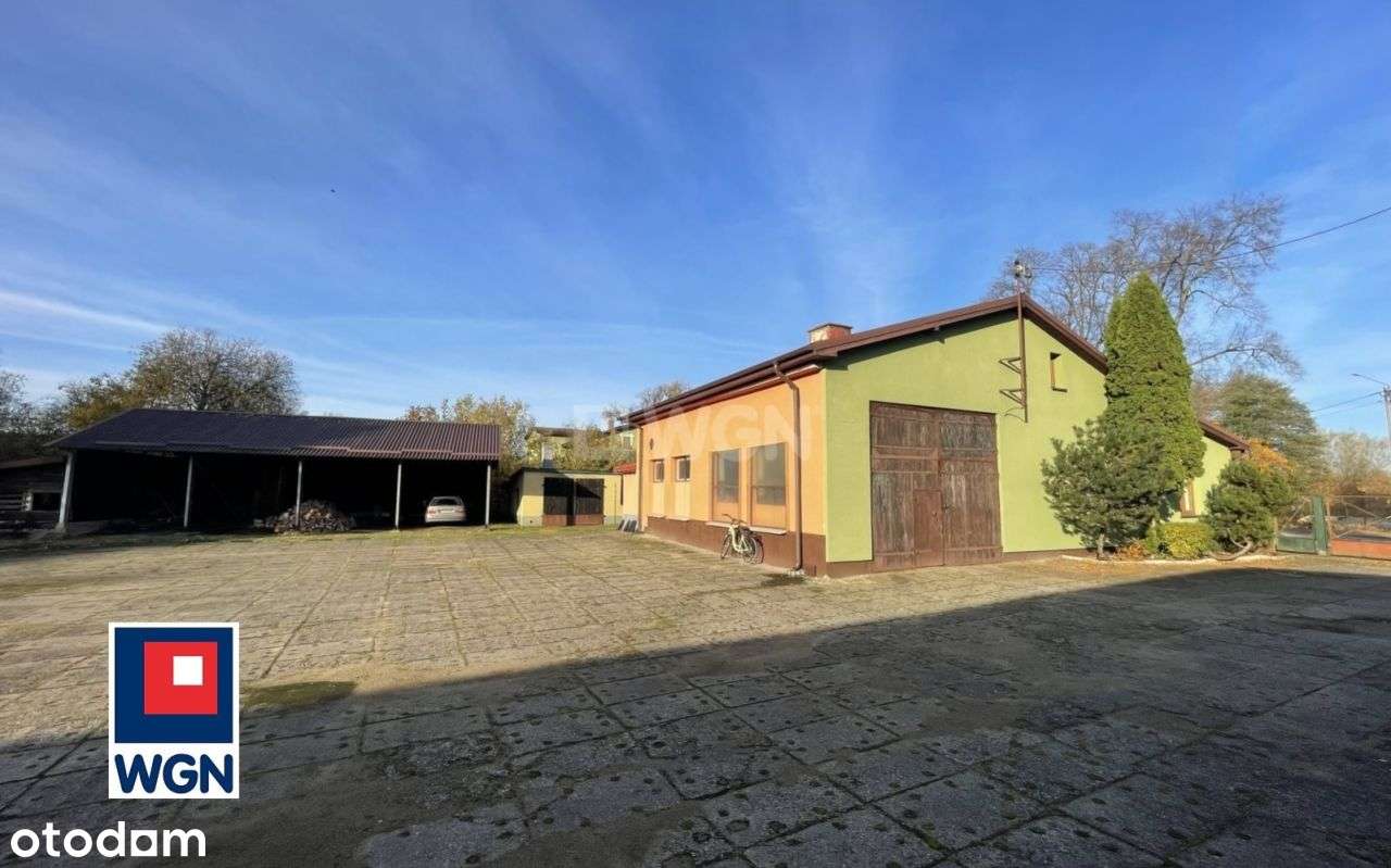 Dom, warsztat, hala mag., Barcino, działka 5000m2-8