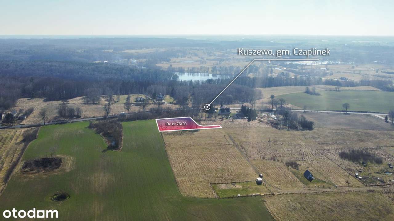 Działka nad jeziorem Komorze z WZ - Pełny obrazek: 2/12