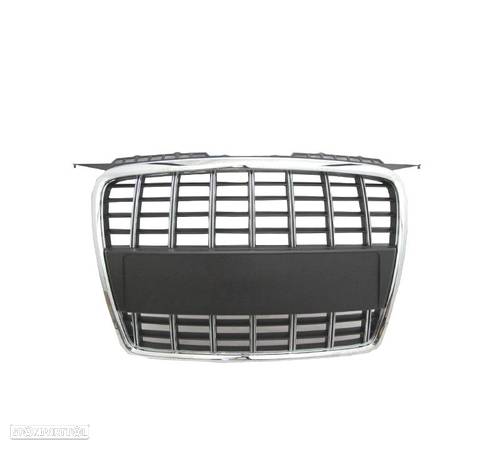 GRELHA FRONTAL SLINE PARA AUDI A3 05-08 FRISO CROMADO - 1