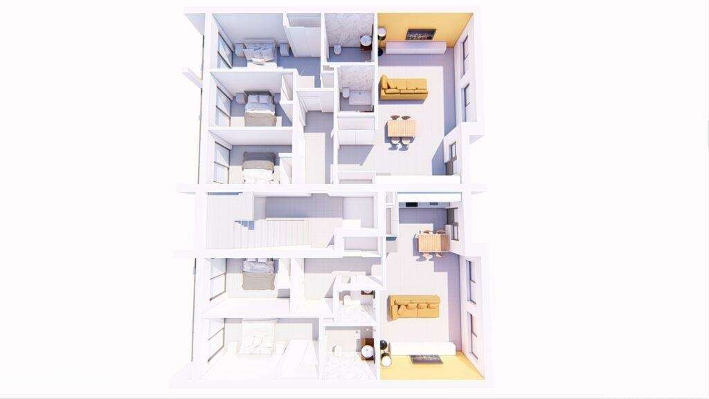 Apartamento T3 em Moncarapacho e Fuseta de 89,00 m2 - Grande imagem: 4/10