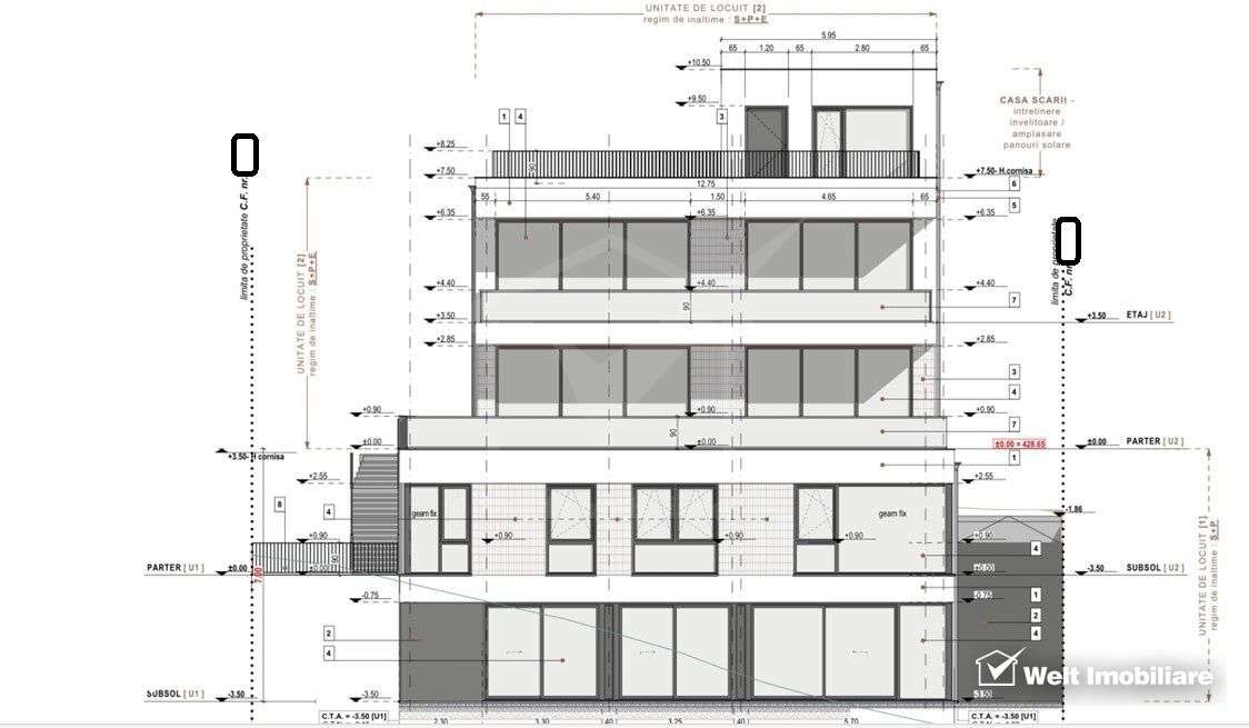 PANORAMĂ UNICĂ. LUX DISCRET. ADRESĂ DE PRESTIGIU. - Imagine principală: 5/8