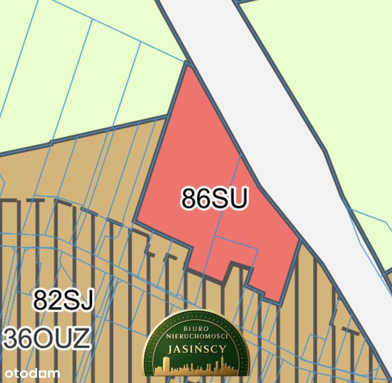 Działka inwestycyjna pod usługę| 1,5ha | Ciechanów-5