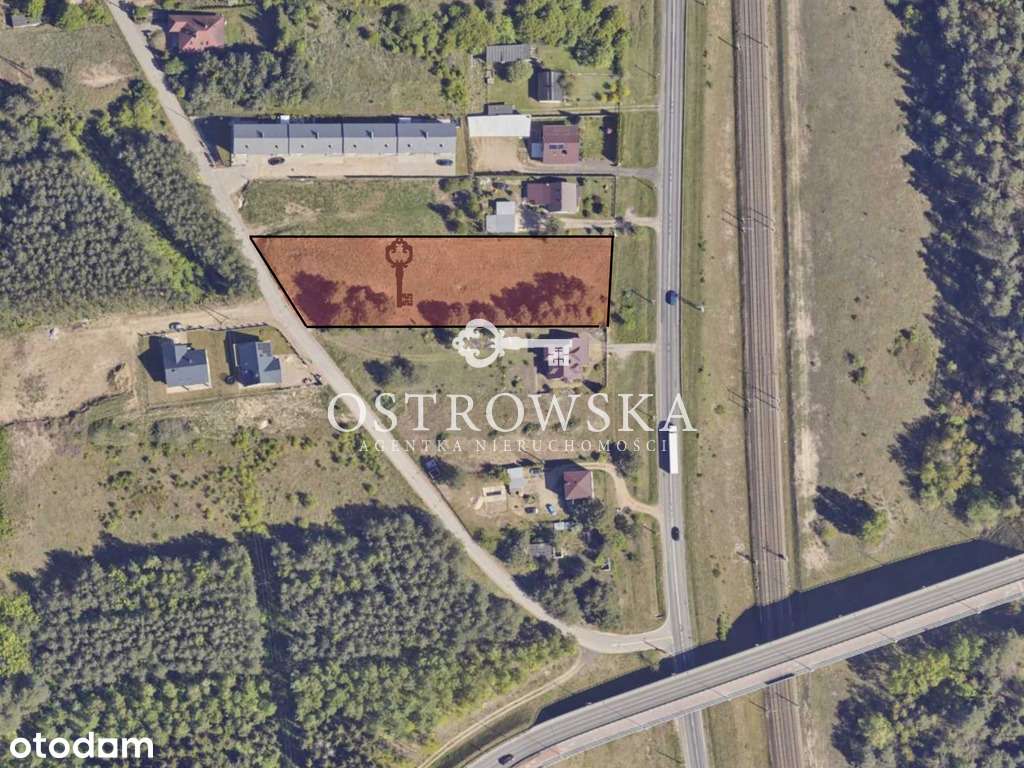Atrakcyjna działka w Mławie, wydane WZ, 3471 m² - Pełny obrazek: 3/4