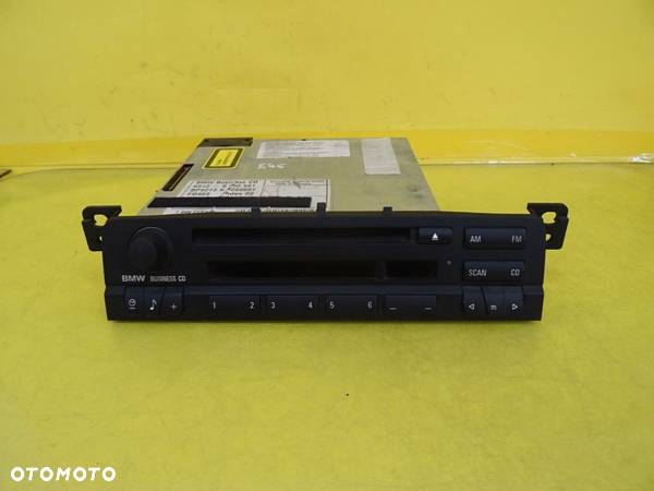 RADIO FABRYCZNE BMW BUSINESS CD E46 6512-6902661 NR49 - 1